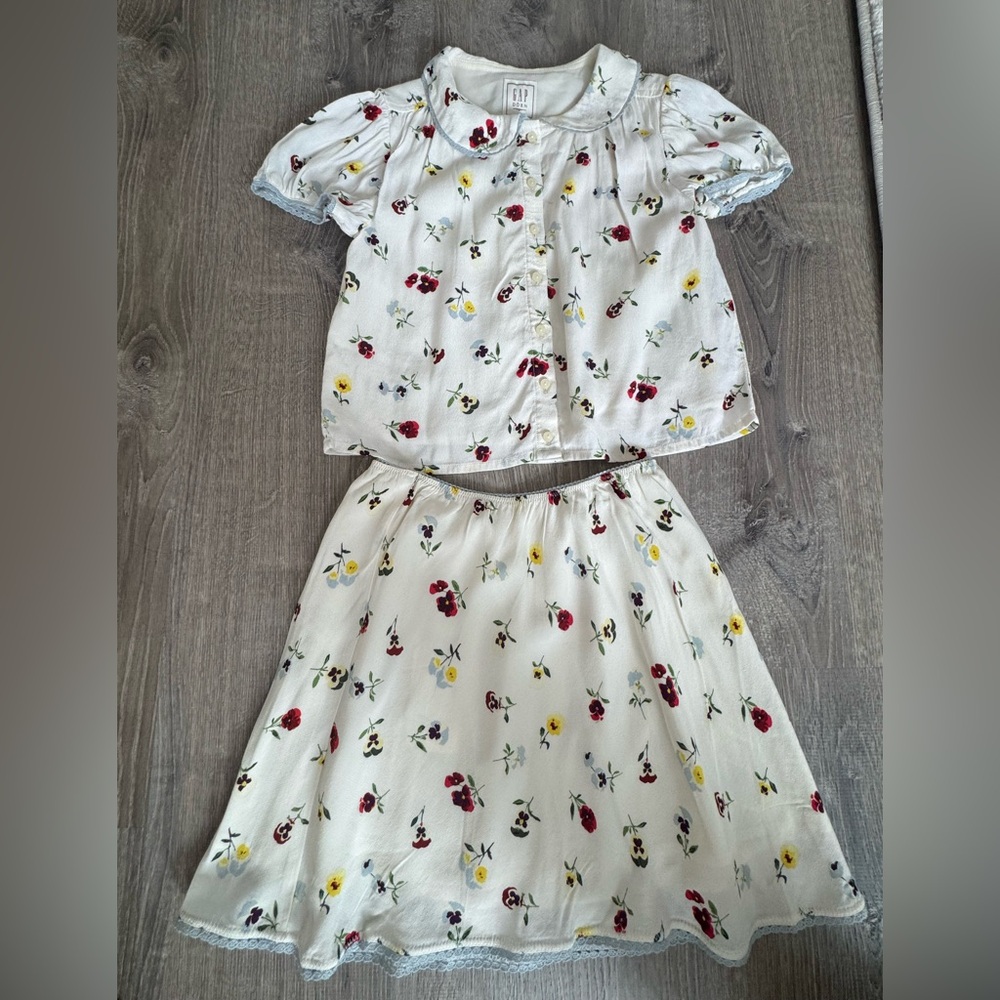 Floral Kids Matching Set